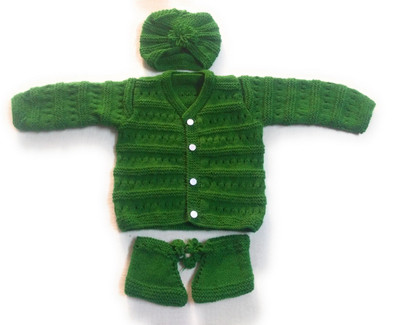 NewJainTraders Baby Boys & Baby Girls Casual Sweater Sweater(Green)