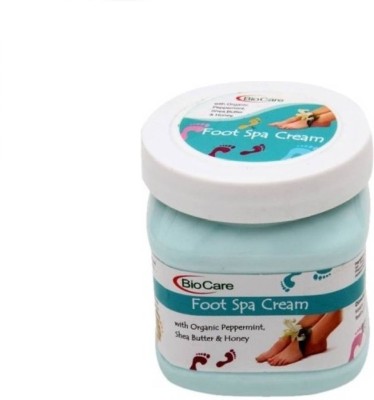 BIOCARE Foot Spa with Organic Peppermint, Shea Butter & Honey Cream(500 ml)