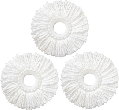 Fashion Rokz Mop refill (set of 3) Wet & Dry Mop(White) available at flipkart for Rs.219