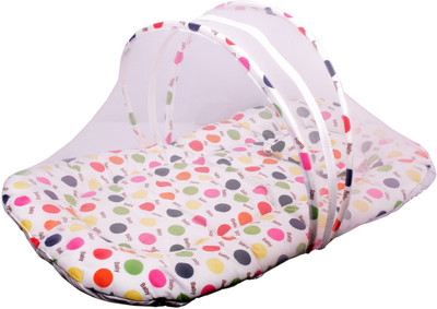

Momsyard Nylon Infants KT-01WP Mosquito Net(White Polka)