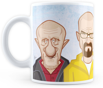 

GRAPHICURRY BIG BAD ART Ceramic Mug(350 ml), Multicolor