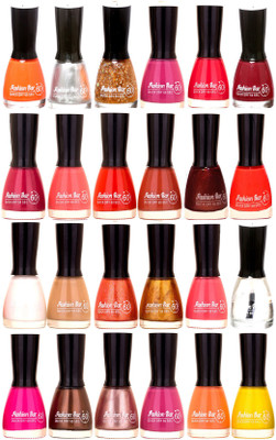 

Fashion Bar Candy Big Nail polish Combo 1303 Multicolor(Pack of 24)