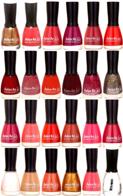 

Fashion Bar Candy Big Nail polish Combo 1313 Multicolor(Pack of 24)