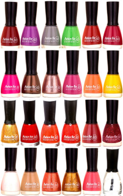 

Fashion Bar Candy Big Nail polish Combo 1337 Multicolor(Pack of 24)
