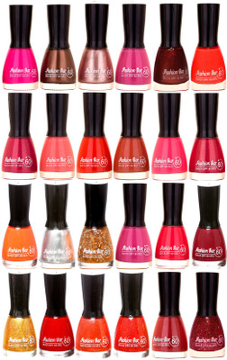 

Fashion Bar Candy Big Nail polish Combo 1305 Multicolor(Pack of 24)