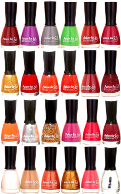 

Fashion Bar Candy Big Nail polish Combo 1322 Multicolor(Pack of 24)