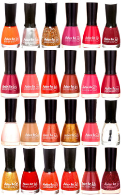

Fashion Bar Candy Big Nail polish Combo 1334 Multicolor(Pack of 24)