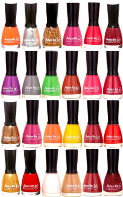 

Fashion Bar Candy Big Nail polish Combo 1293 Multicolor(Pack of 24)
