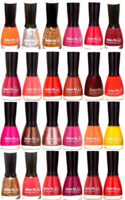 

Fashion Bar Candy Big Nail polish Combo 1300 Multicolor(Pack of 24)