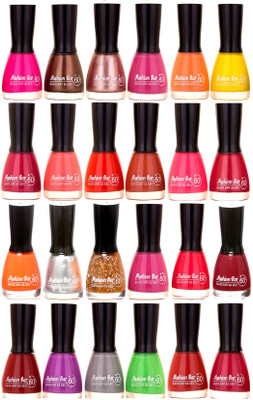 

Fashion Bar Candy Big Nail polish Combo 1328 Multicolor(Pack of 24)