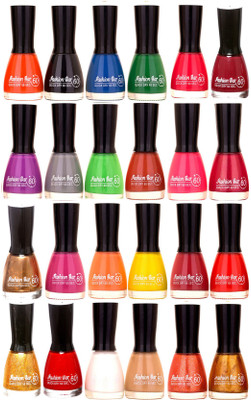 

Fashion Bar Candy Big Nail polish Combo 1292 Multicolor(Pack of 24)