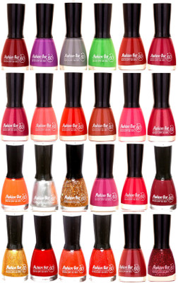 

Fashion Bar Candy Big Nail polish Combo 1327 Multicolor(Pack of 24)