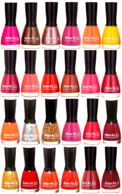 

Fashion Bar Candy Big Nail polish Combo 1329 Multicolor(Pack of 24)