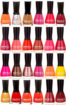 

Fashion Bar Candy Big Nail polish Combo 1332 Multicolor(Pack of 24)