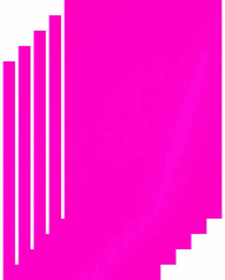 

Paraspapermart A4 Fluorescent Pink Pack of 50 Sheets 80 GSM Thick Unruled A4 Coloured Paper(Set of 50, Pink)
