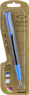 Parker Beta Std Black Fountain Pen(Pack of 3)