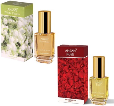 

Ahsan White flower and Rose (30 ml) Eau de Parfum - 30 ml(For Women)