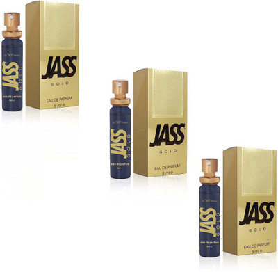 JASS Gold - Eau De Parfum (8 ml e) -Pack of 3 Eau de Parfum - 8 ml(For Men & Women)