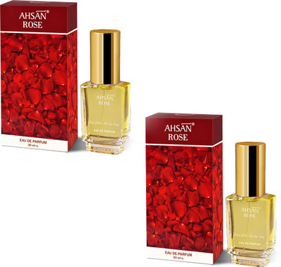 

Ahsan Rose (30ml) -Pack of 2 Eau de Parfum - 30 ml(For Women)