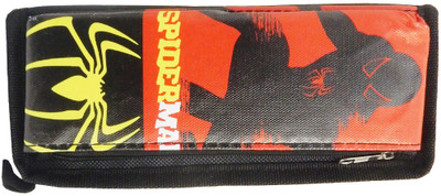 

eRunners All in 1 Spriderman Series High Quality Pouch Wallet Mobile Holder Pencil Box for All Ages Pouch(Black)
