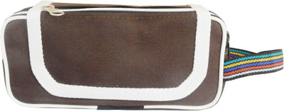 

eRunners All in 1 High Quality Pouch Wallet Mobile Holder Pencil Box for All Ages Pouch(Brown)