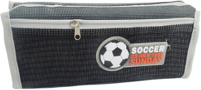 

eRunners All in 1 High Quality Sports Series Pouch Wallet Mobile Holder Pencil Box for All Ages Pouch(Grey)
