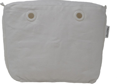 

Doubleu Bag - Medium - White - Canvas Pouch(White)