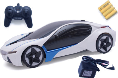 

TWGE 1:14 Scale 3D lights flashing remote control car(White)