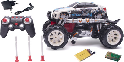 

TWGE Remote Control Car with 6 Misseles- Radio Control Car - 10 Function,360 Degree Spin, Infrared Shoot a Mark Ba(White)
