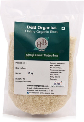 

B&B Organics Thanjavur Ponni Boiled Rice (Medium Grain, Parboiled)(10 kg)