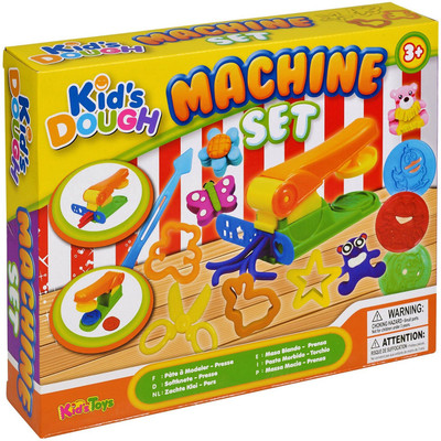 

Darling Toys Set of 21 Pcs Smart Kids Dough Clay Art Play Tools Kit with Extruder Machine and Molds