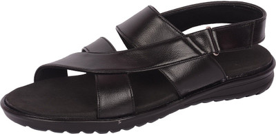

Vonzo Men Black Sandals