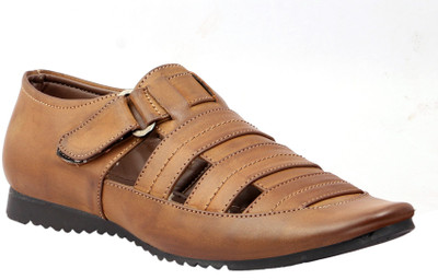 

JK Port Men Brown Sandals