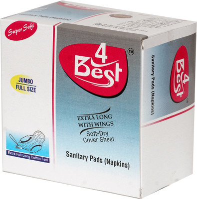 

4Best XL ULTRA THIN Sanitary Pad(Pack of 10)