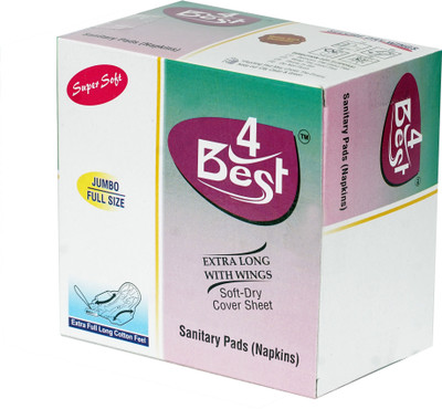

4Best 7s XL Maxi Thick Sanitary Pad(Pack of 7)
