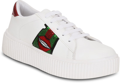 

Get Glamr Audrey Sneakers For Women(White