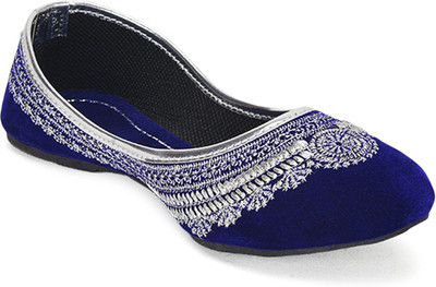 

Paduki Ethnic Jutis For Women(Blue, Silver