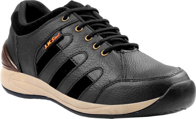 

JK Port Men New Safety Shoe with Steel Toe Casuals For Men(Black, Brown