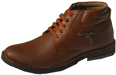 Smugogee Boots For Men(Brown, Black