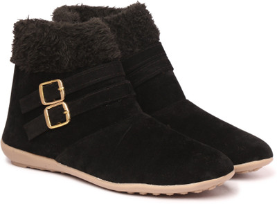 

Fashiontastic Light Weight Boots For Women(Black