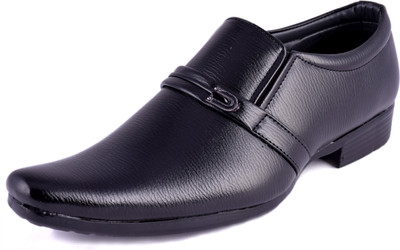 

Mantin Shoes Comfortable Business Slip On For Men(Black