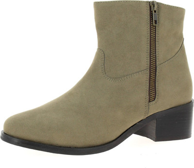 

Saint G Brown Leather Boots For Women(Brown