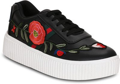 

Get Glamr Gracie Sneakers For Women(Black
