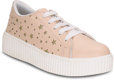 

Get Glamr Tam Platform Sneakers For Women(Pink