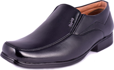 

Mantin Shoes Comfortable Business Slip On For Men(Black