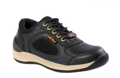 

JK Port Men New Safety Shoe with Steel Toe Casuals For Men(Black, Brown
