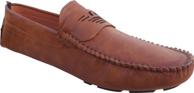 

3 WOLVES Penny Loafers For Men(Tan