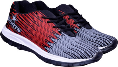 

Begone Reddy Red Walking Shoes For Men(Multicolor