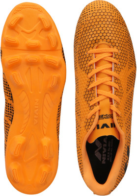 

Nivia ENCOUNTER 3 Football Shoes For Men(Orange, Black, 320or