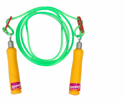 

Keyways yellow Ball Bearing Skipping Rope(Yellow, Length: 254 cm)
